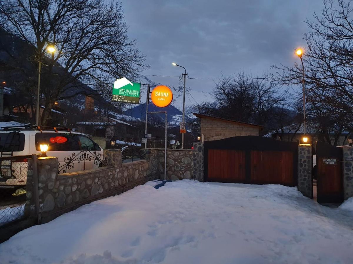 Nino Ratiani'S Guesthouse Mestia Exterior foto